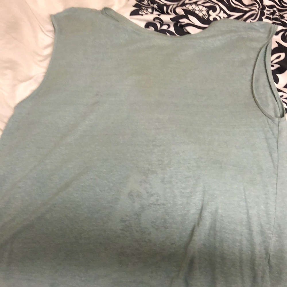 Blue/green top